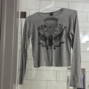 Windsor Gray Crop Top Stylish and Versatile